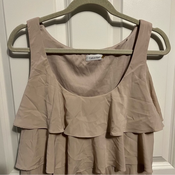 Calvin Klein Dresses & Skirts - Calvin Klein Tiered Ruffle Dress